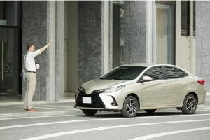 Prius in France Paris Tours Cab