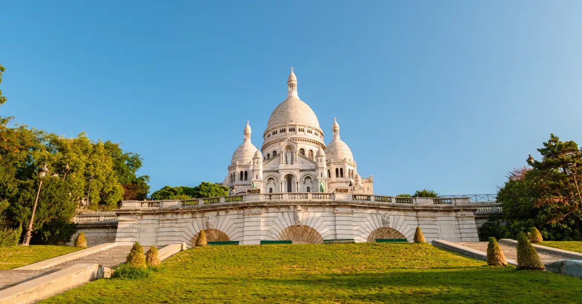 Sacre Coeur Cathedral in Montmartre