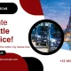 Elegant private shuttle service gliding through the enchanting streets of Paris, offering a luxurious travel experience.